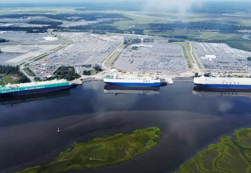 Wallenius Wilhelmsen Brunswich port terminal