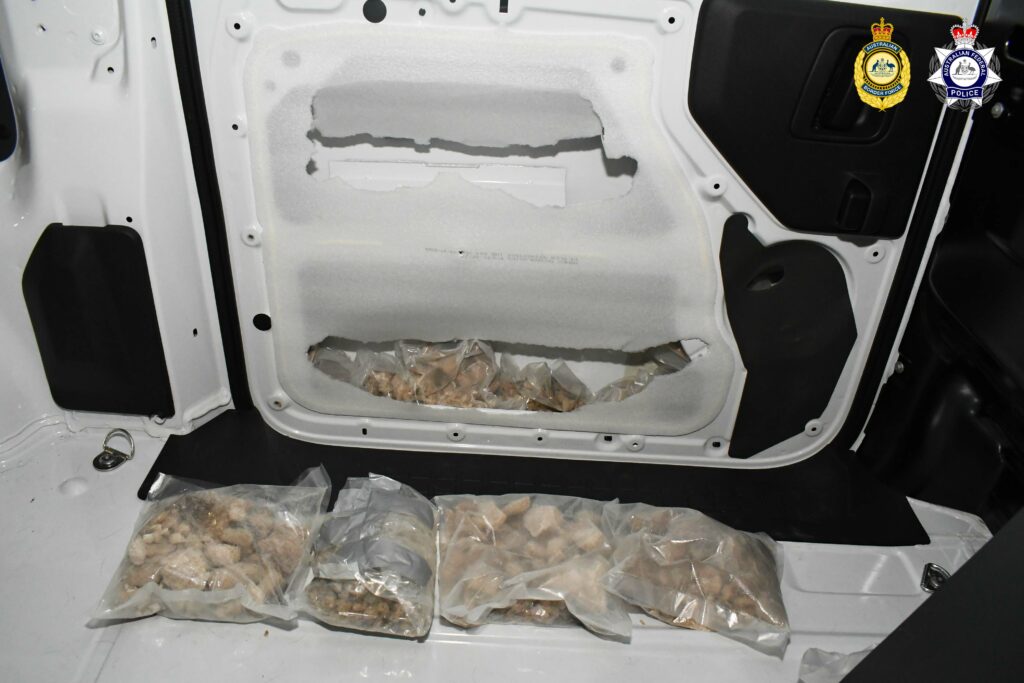 Australian Police probe after $6.6m MDMA haul found on cargo ship