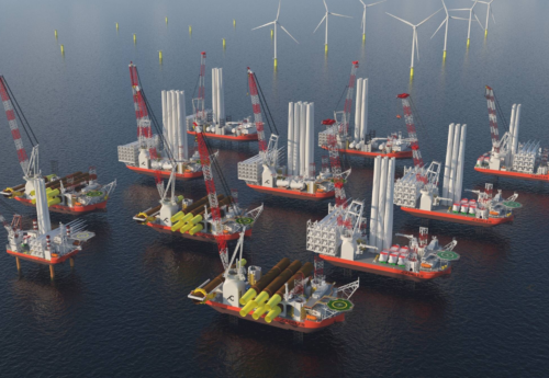 Cadeler presses on with wind farm installation vessel order at Cosco