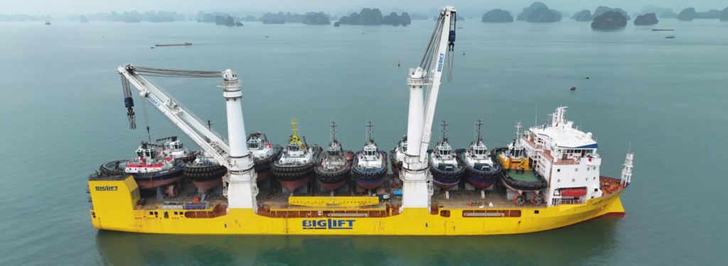 ‘Happy Star’ Transports Eleven Tugs from East Asia to Europe