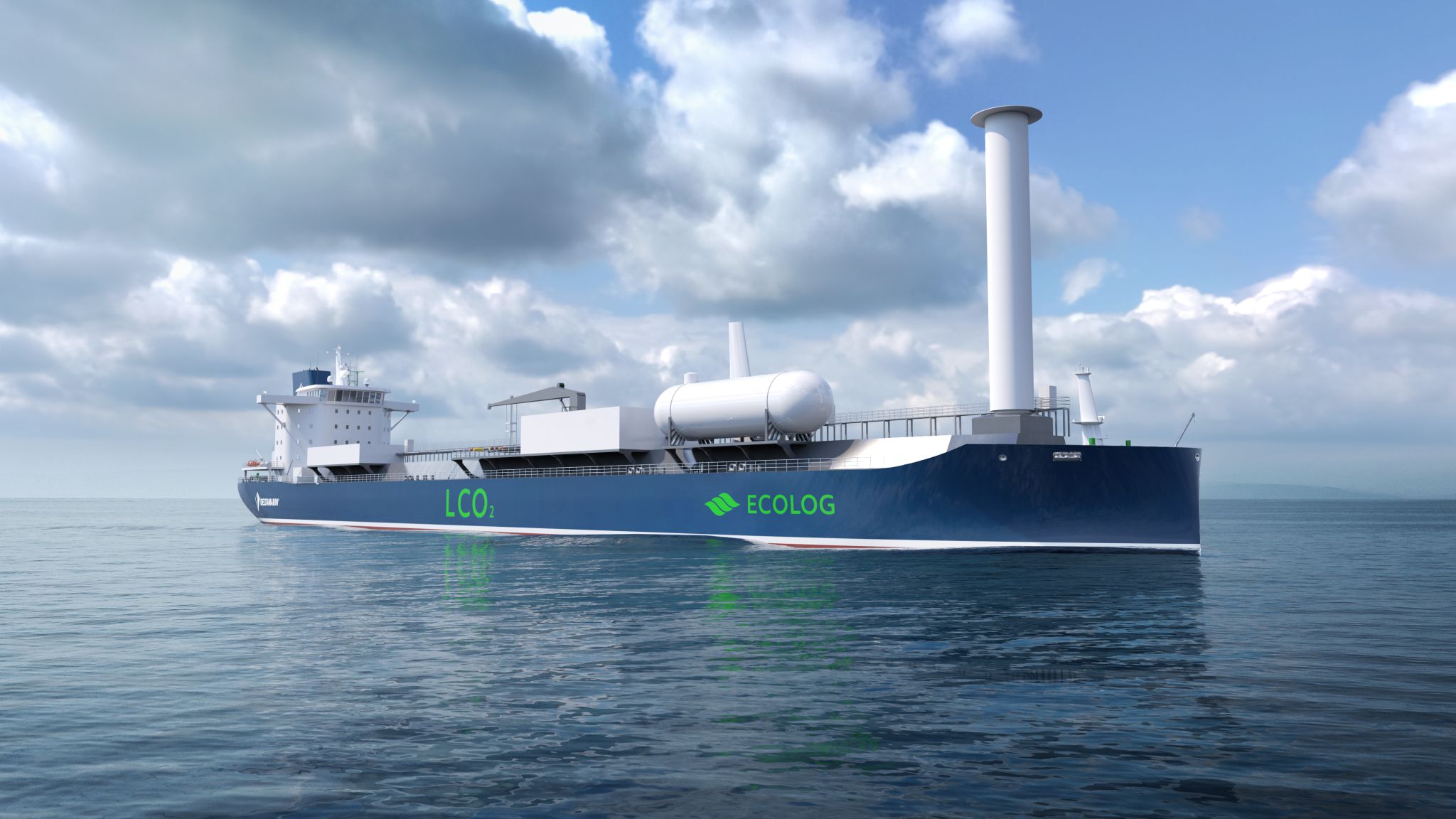 Greek EcoLog unveils LP LCO2 carrier design from Deltamarin