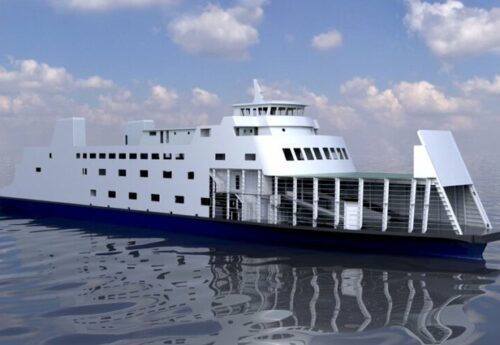 Newly built Long Island Ferry Launched at Eastern Shipbuilding