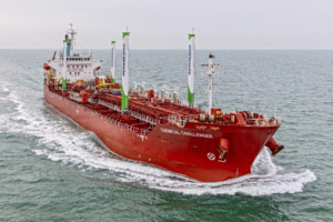 Chemical tanker to get CO2 Green Award for wind technology use