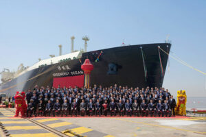 MOL Names First of 6 LNG Carrier Newbuildings at Hudong