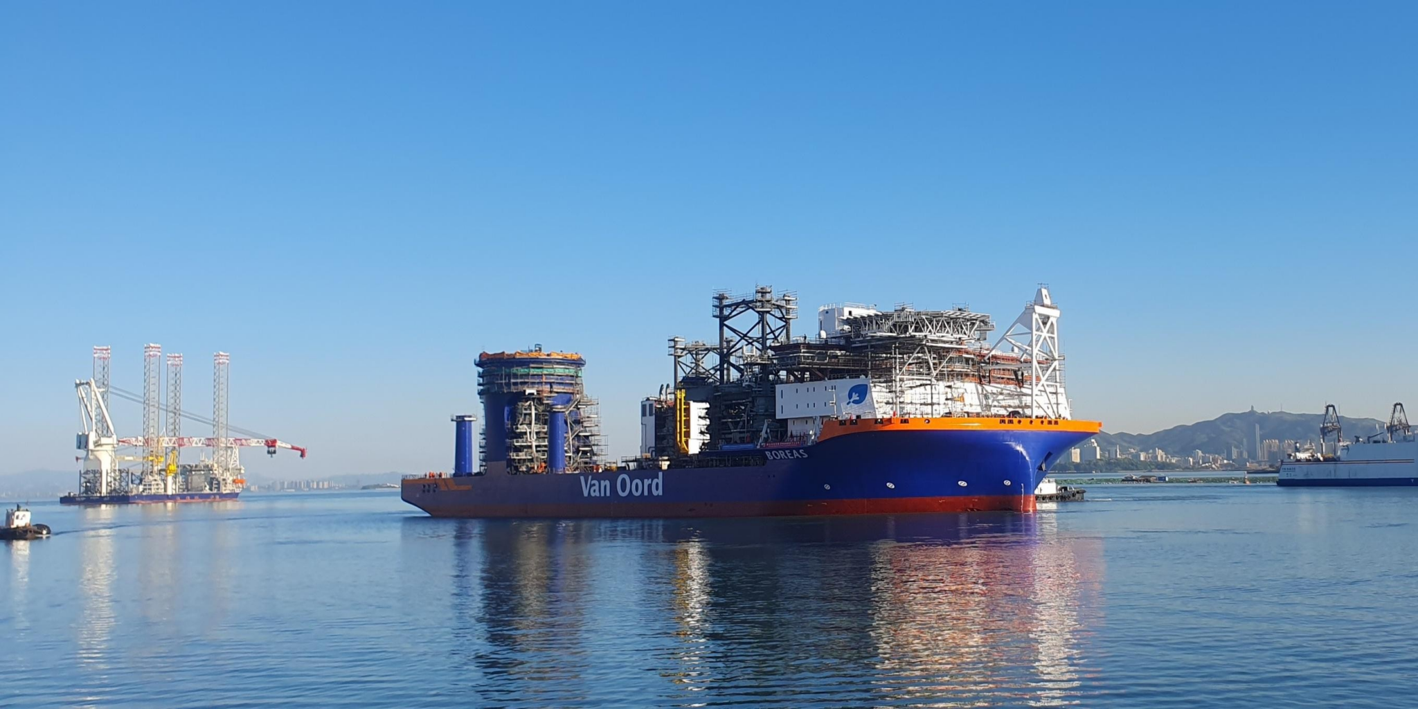 Van Oord Launched Their New Offshore Installation Vessel Boreas ...