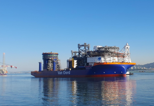 Mv Boreas offshore installation vessel