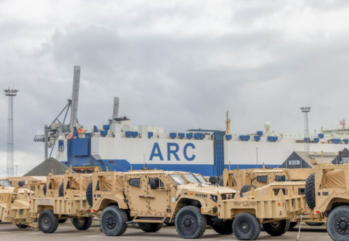 Americans are coming: Temporary military area at Aarhus Port