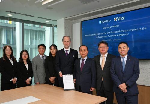 Vitol extends long-term LNG supply contract with KOMIPO