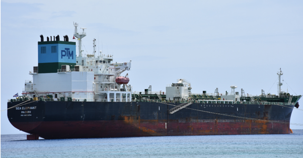 Tanker suffered hull damage in a Cayman Brac incident