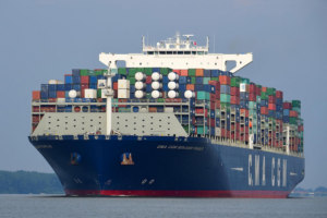 CMA CGM boxship loses 44 containers in tough weather off South Africa