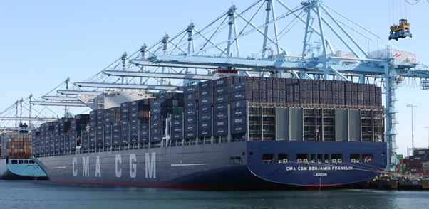 CMA CGM boxship loses 44 containers in tough weather off South Africa