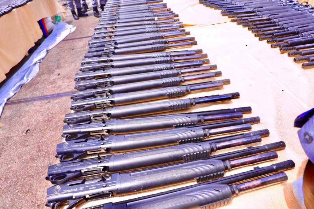 Nigeria seizes rifles, live ammunition pieces in container from Turkey