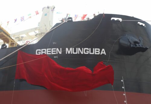 Maiden China-South Africa voyage for large pulp-ship