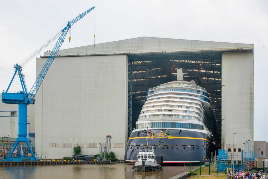 Meyer Floats out Disney Cruise Line’s Next Cruise Ship