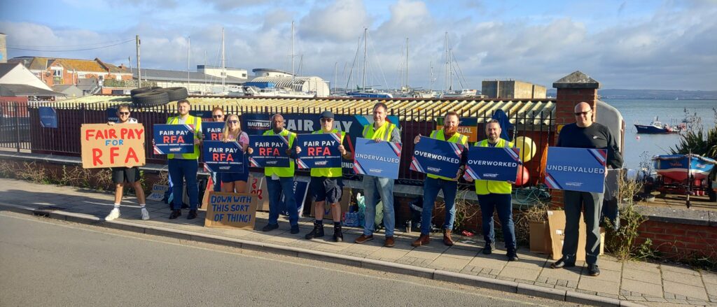 Royal Fleet Auxiliary strike affected vessels operating overseas