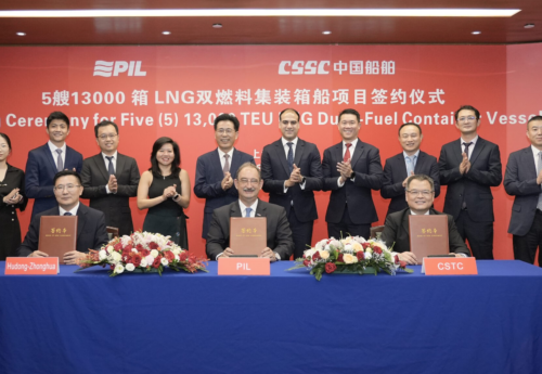 PIL jumps on boxship ordering with newbuilding quintet in China