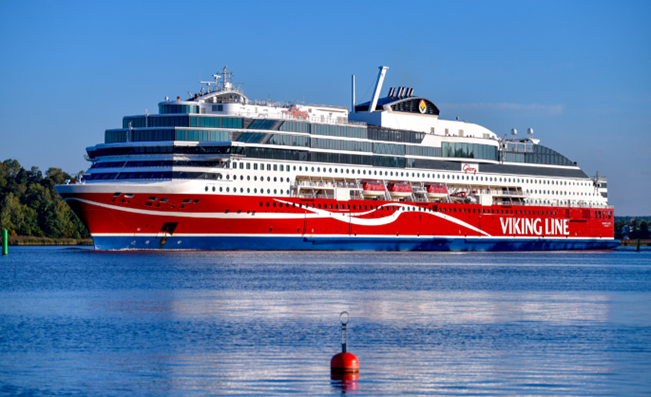 Viking Line on Baltic Sea with LBG biogas, Ships Can 90% Lower Emissions