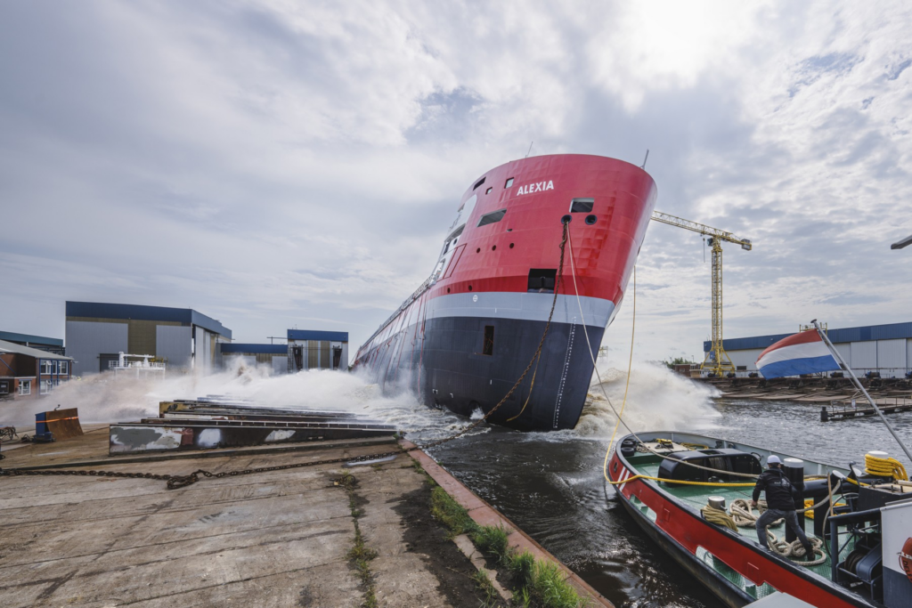 EasyMax 4 Alexia launched at Niestern Sander shipyard