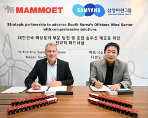 Mammoet inks deal for South Korea's Offshore Wind sector