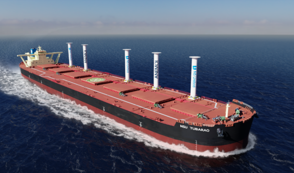 NS United to install anemoi rotor sails on Valemax VLOC