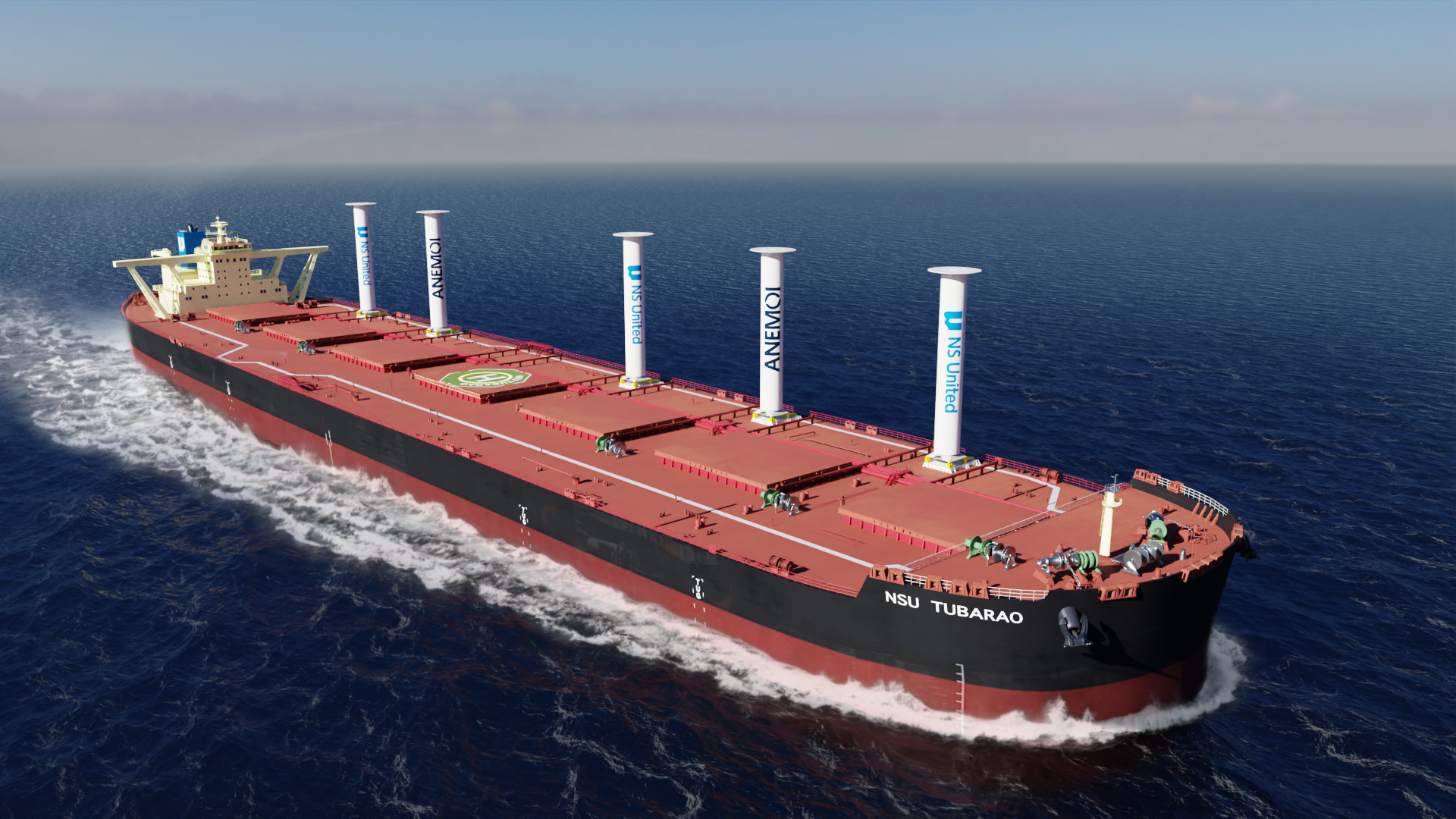 NS United to install anemoi rotor sails on Valemax VLOC