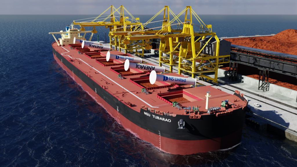 NS United to install anemoi rotor sails on Valemax VLOC