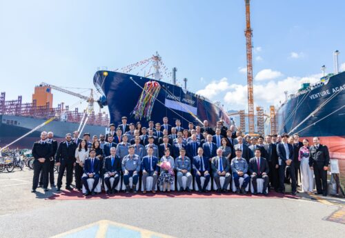 GasLog celebrates Hanwha’s LNG carrier naming ceremony