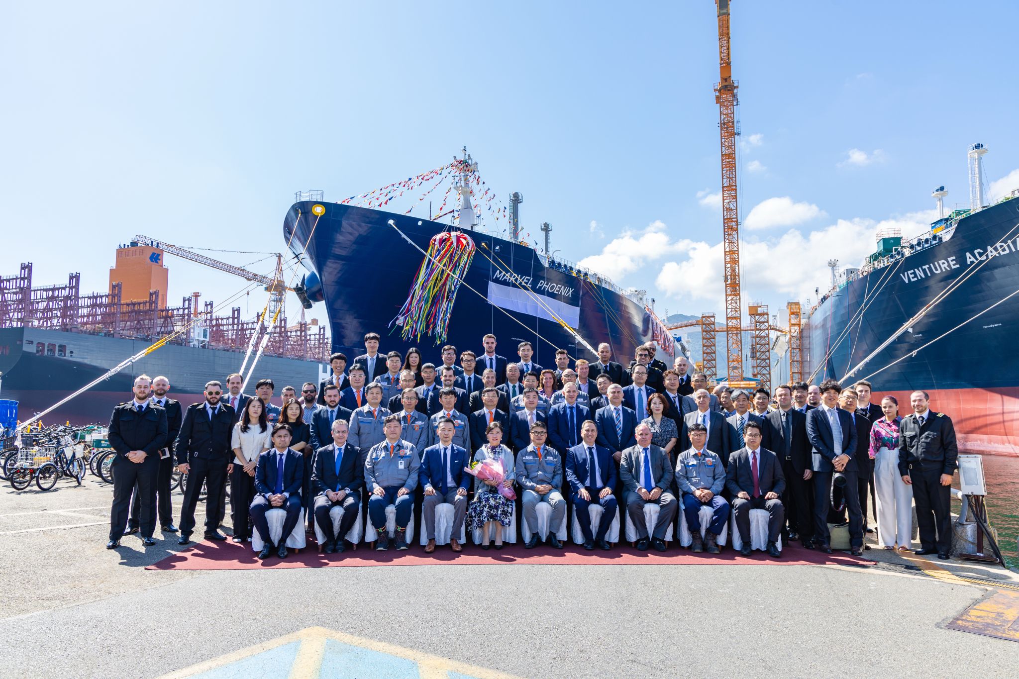 GasLog celebrates Hanwha’s LNG carrier naming ceremony