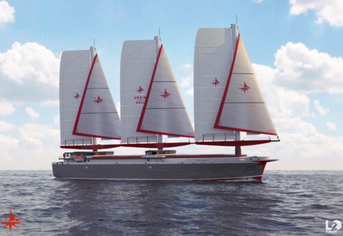 French Grain de Sail unveils plans for new cargo sailboat