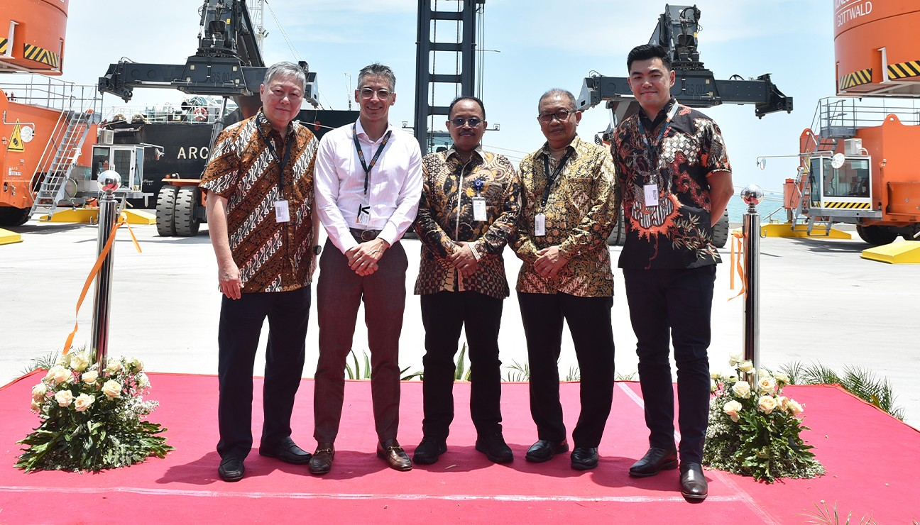 New multipurpose terminal opens in Indonesia