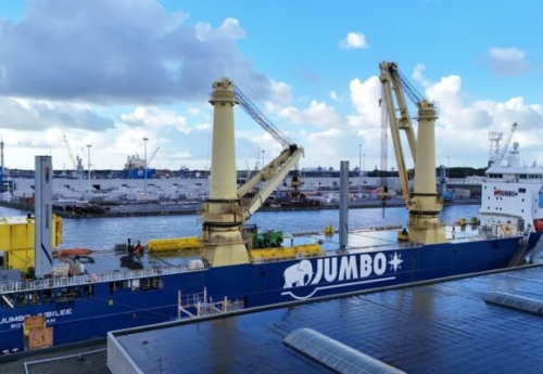 Jumbo installs wind assisted propulsion on Heavy Lift Vessel