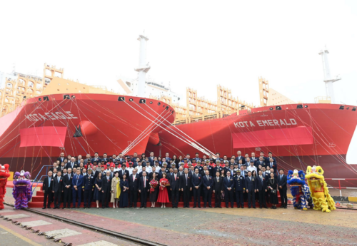 PIL unveils first two 14,000 TEU LNG dual-fuel boxships