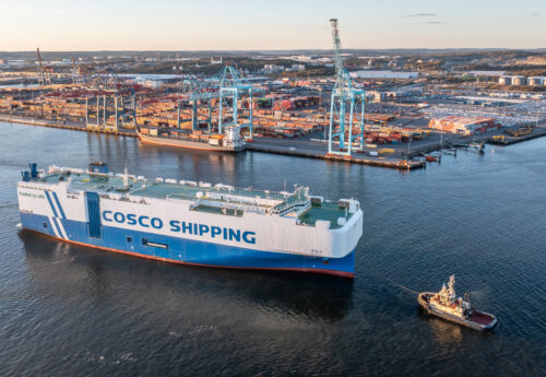 Port of Gothenburg launches direct service to Asia with COSCO’s ships