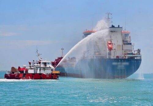 Fire breaks out on Malta-flagged tanker in East Johor Strait