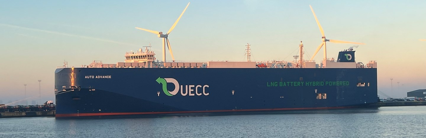 UECC expands fleet with up to four multi-fuel battery hybrid newbuilds