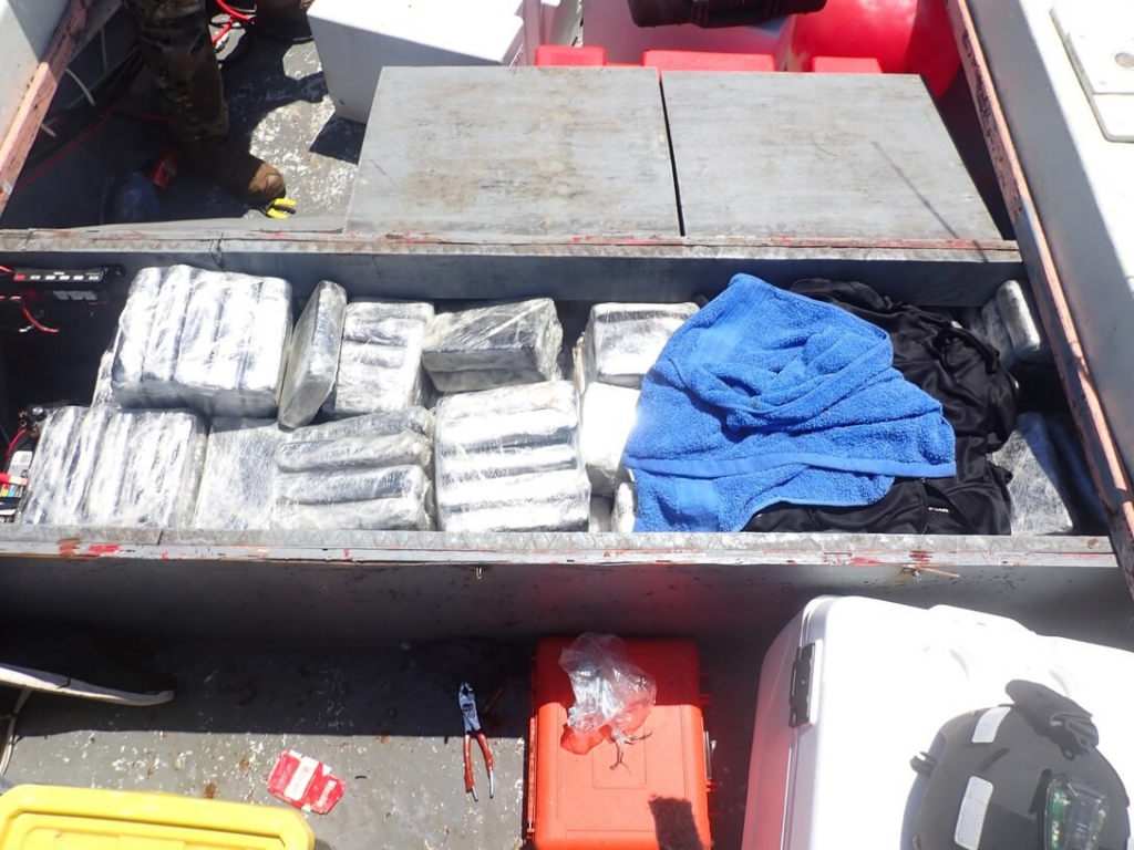 US Coast Guard seizes cocaine worth $4.3m, smugglers face criminal charges