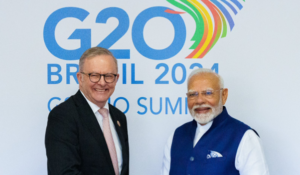 Australia partners with India in the renewable energy sector, ship building