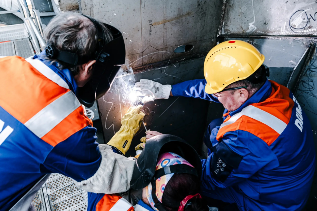 Damen lays keel for first two of four fully electric ferries for BC Ferries