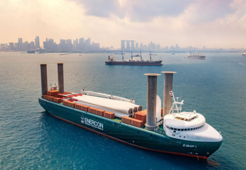 Enercon, EMS Chartering seal charter deal for wind-assisted E-Ship 1