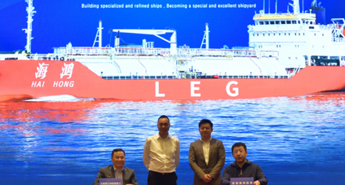 Jiangxi New Jiangzhou enters gas carrier with debut ethylene carrier order