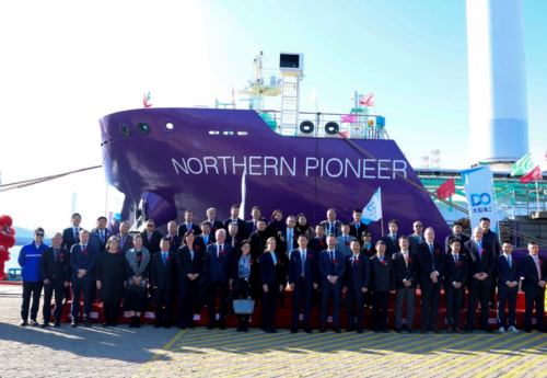 Northern Lights first liquefied CO2 transport ship ready for handover