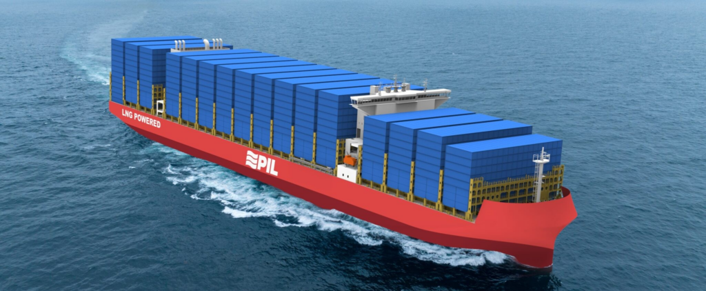 PIL confirms LNG dual-fuel boxship orders from Hudong-Zhonghua