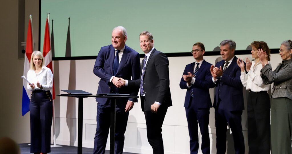 Royal presence from the Netherlands marks a milestone for CO2 storage in Denmark