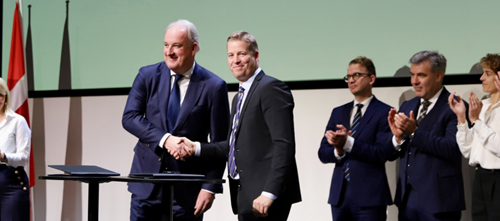 Royal presence from the Netherlands marks a milestone for CO2 storage in Denmark