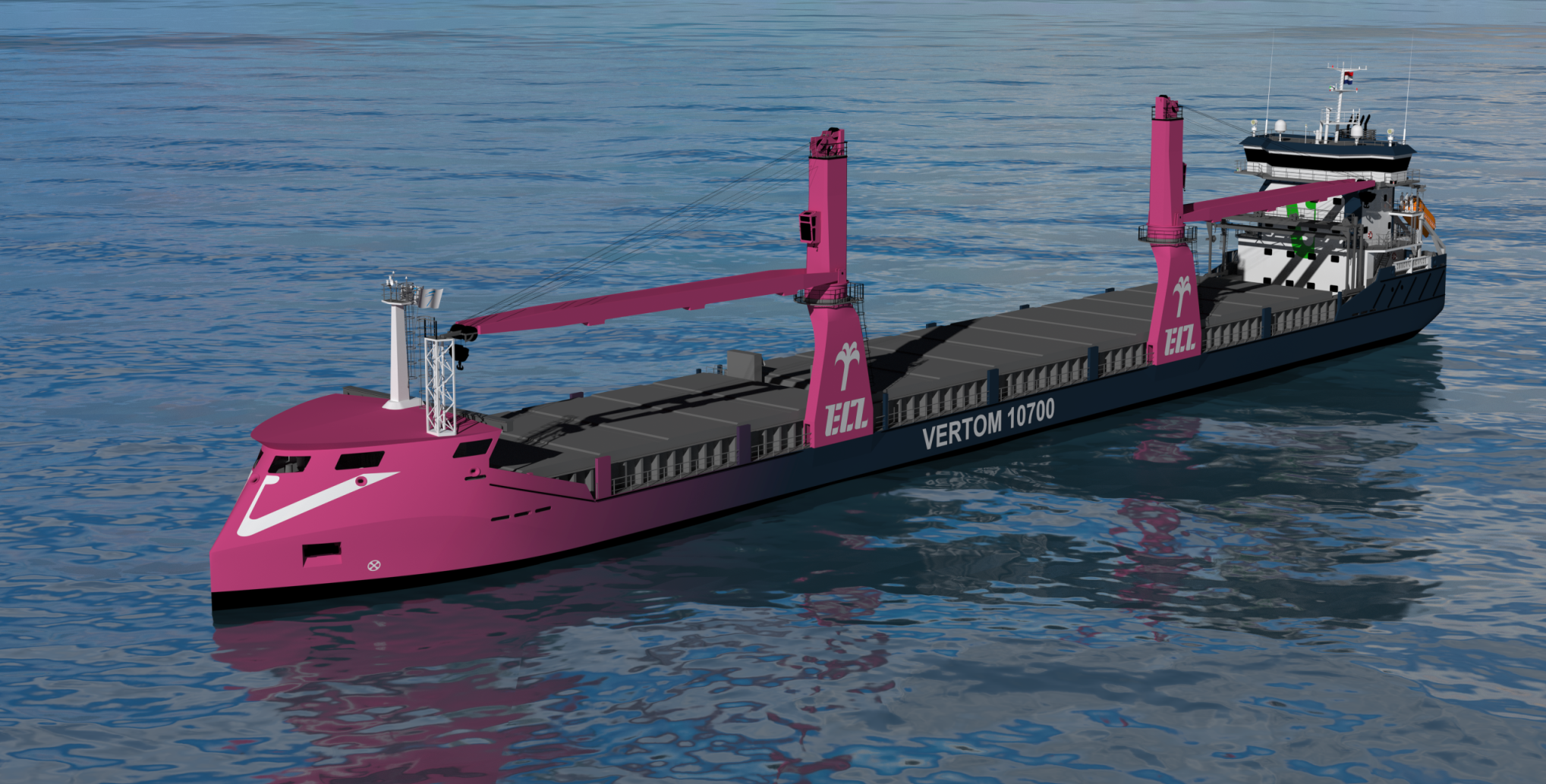 Vertom orders four 10,700 dwt Geared Tweendeckers in India