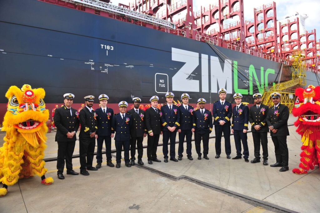 ZIM holds naming ceremonies for two new ships