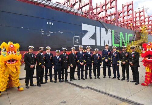 ZIM holds naming ceremonies for two new ships