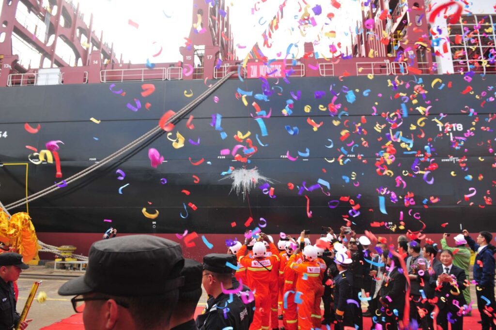 ZIM holds naming ceremonies for two new ships