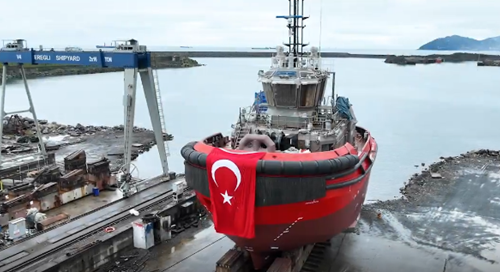 Med Marine launches MED-A2360 tugboat at Eregli Shipyard