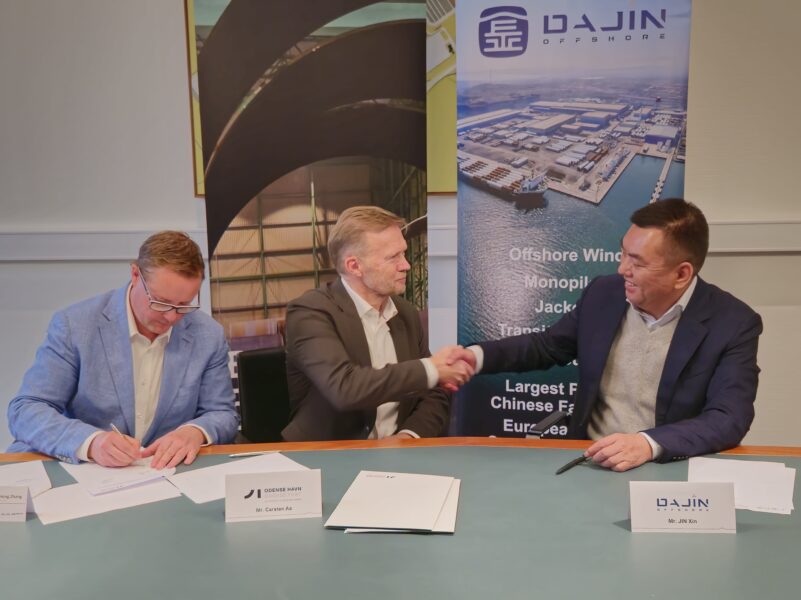 Odense Port and Dajin agreement